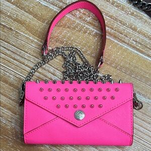 Pink Studded Women's Bag